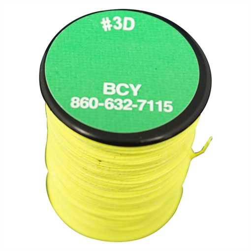 Picture of BCY 3D End Serving Neon Yellow 120 yds. 035718009243