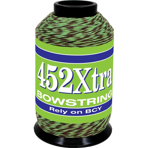 Picture of BCY 452Xtra Bowstring Material Green/Black 1/4 lb. 035718111472