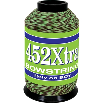 Picture of BCY 452Xtra Bowstring Material Green/Black 1/4 lb. 035718111472