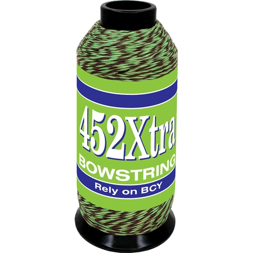 Picture of BCY 452Xtra Bowstring Material Green/Black 1/8 lb. 035718112646