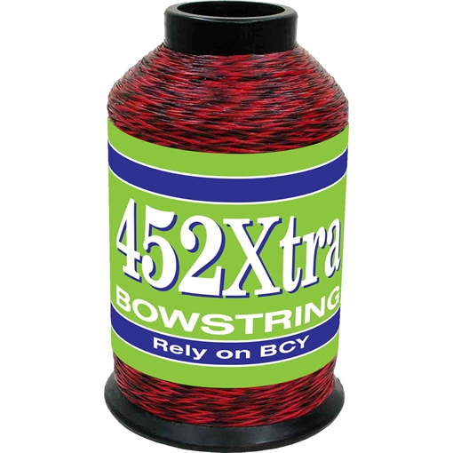 Picture of BCY 452Xtra Bowstring Material Red/Black 1/4 lb. 035718111502