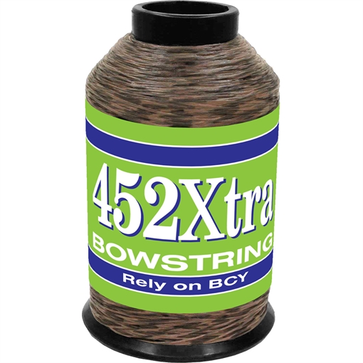 Picture of BCY 452Xtra Bowstring Material Tan/Black 1/4 lb. 035718111540