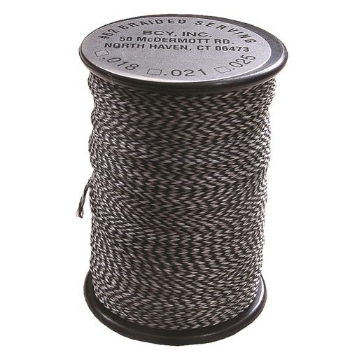 Picture of BCY 62 Braided Center Serving Black/White .018 100 yds. 035718019822