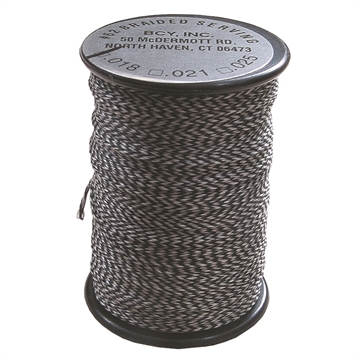 Show details for BCY 62 Braided Center Serving Black/White .025 60 yds. 035718020064 Picture of BCY 62 Braided Center Serving Black/White .025 60 yds. 035718020064