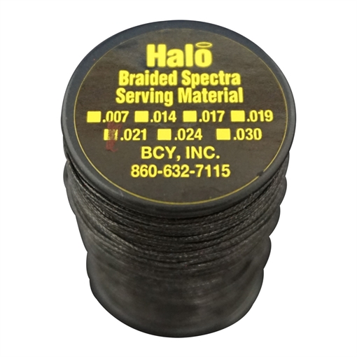 Picture of BCY Halo Serving Black .021 75 yds. 035718054816