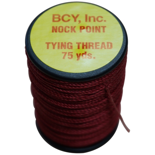Picture of BCY Nock Point Tying Thread Red 75 yds. 035718058012
