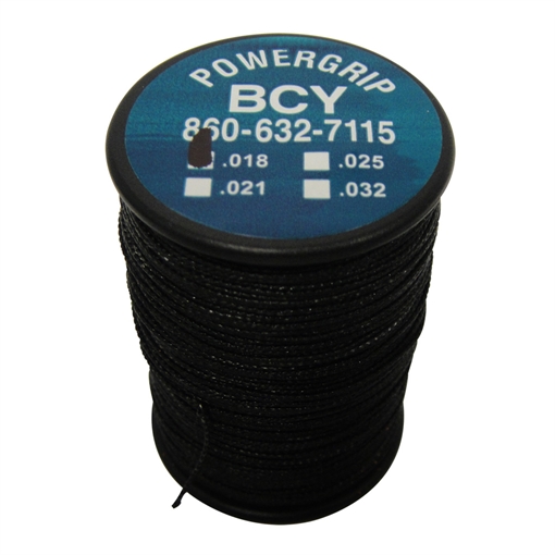 Picture of BCY Power Grip Serving Black .018 100 yds. 035718059705