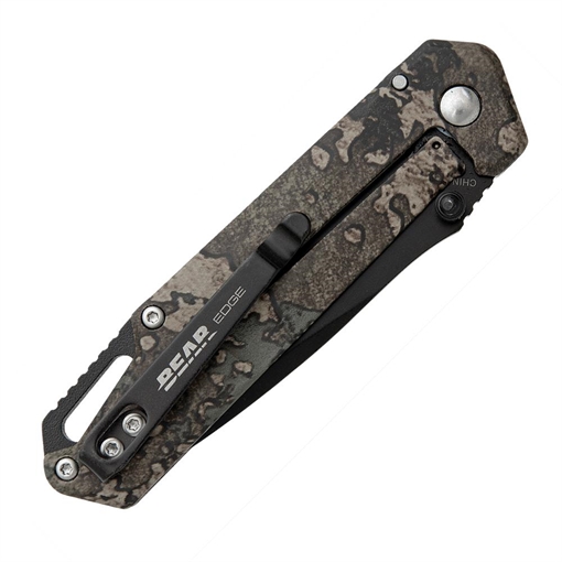 Picture of Bear & Son Brisk 3.0 Medium Folding Knife 2-7/8" Drop Point Blade TrueTimber Strata Camo 61544