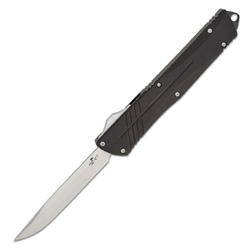 Picture of BEAR & SONS CUTLERY CLUTCH V 5 1/8" CLOSED D2 STEEL SPEAR BLADE OTF-500-ALBK