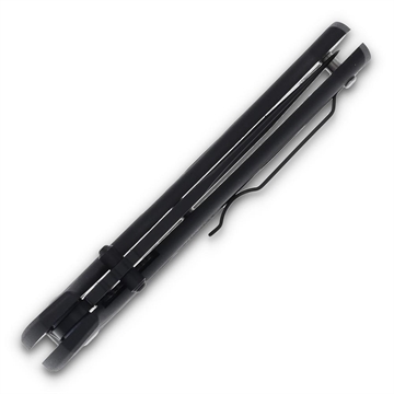 Picture of Bear & Son Edge Brisk 2.0 Folding Knife & Sharpener Combo Drop Point Blade Black 71831