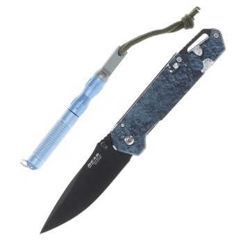 Picture of Bear & Son Edge Folding Knife 3" Drop Point Blade Truetimber Rift 71836 730153718360