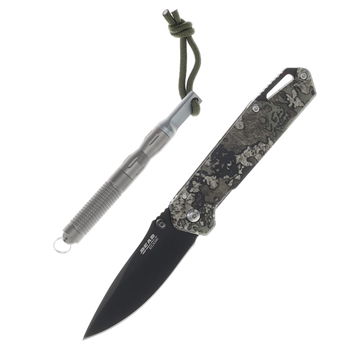 Picture of Bear & Son Edge Folding Knife 3" Drop Point Blade Truetimber Strata 71834 730153718346