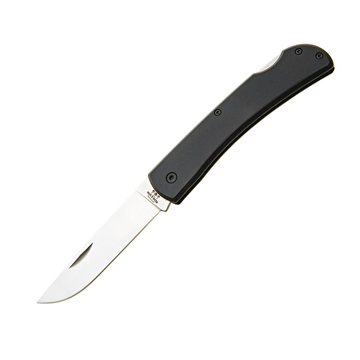 Picture of Bear & Son Large Locking Farmhand Folding Knife 3-5/8" Drop Point Blade Black with Clip 138L