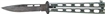 Picture of BEAR & SON BUTTERFLY KNIFE 3.38" GALAXY DAMASCUS 115GXD