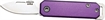 Picture of BEAR & SON SLIP JOINT FOLDER 1.5" PURPLE/SS ALUMINUM HANDLE 109PL