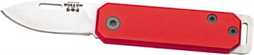 Picture of BEAR & SON SLIP JOINT FOLDER 1.5" RED/SS ALUMINUM HANDLE 109RD