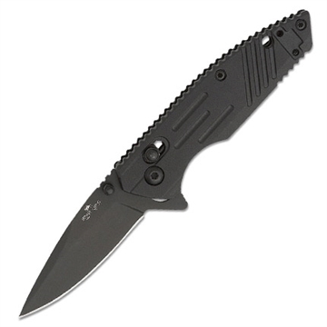 Picture of BEAR & SONS CUTLERY 5/8" BLACK ZYTEL SLIDE LOCK D2 BLADE MC-900-B7-B
