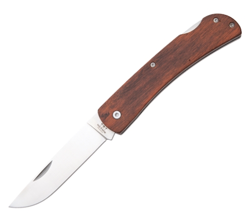 Picture of BEAR & SONS CUTLERY 5/8" ROSEWOOD SMALL LOCKING FARMHAND W/CLIP 237LR