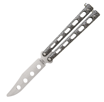 Picture of BEAR & SONS CUTLERY & SN 5" SLVR VEIN BTTRFLY TRNR 114TR