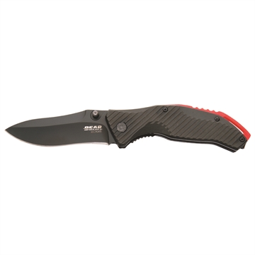 Picture of BEAR & SONS CUTLERY 4 1/2" BLK AL ASTD SDNR, BL BRG WRS 61103