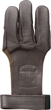 Picture of BEAR ARCHERY LEATHER SHOOTING GLOVE 3-FINGER AMBIDEXTROUS LG ASG101L