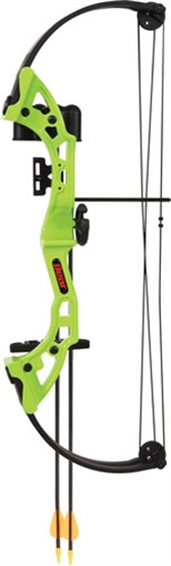 Picture of Bear Bear Brave Bow Set Green 13.5-19 in. 15-25 lbs. RH AYS300GR