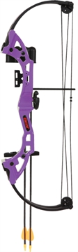 Picture of Bear Archery Compound Youth Bow Brave 25lb Right Hand Purple AYS300PL