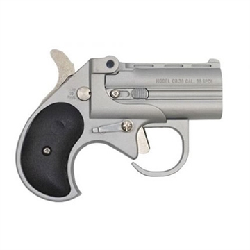 Picture of BEARMAN BIG BORE DERRINGER HGD 38 SPECIAL 2.75" BBL. W/GUARDIAN PKG.SATIN W/BLACK GRIPS BEAGBBG38SB