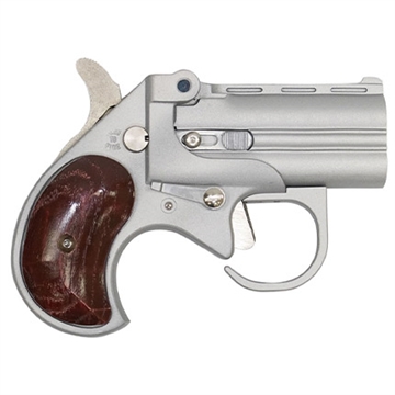 Picture of BEARMAN BIG BORE DERRINGER HGD 9MM 2.75" BBL. W/GUARDIAN PKG.SATIN W/ROSEWOOD GRIPS BEAGBBG9SR