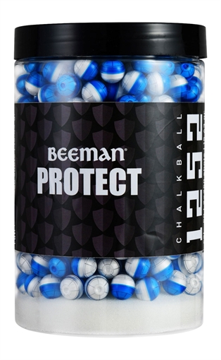Picture of BEE 1252         POWDER BALLS .50 500CT BLUE/WHITE