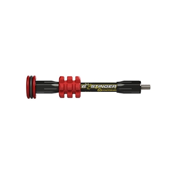 Picture of Bee Stinger Bee Stinger MicroHex Stabilizer Red 6 in. MHX06RD