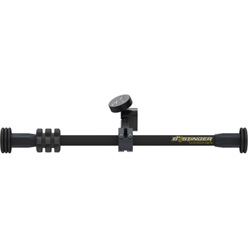 Picture of Bee Stinger Bee Stinger MicroHex Counter Slide Stabilizer Dovetail Matte Black 12 in. MHXCSDTMB12
