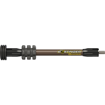 Picture of Bee Stinger Bee Stinger MicroHex Stabilizer Brown 8 in. MHX08BR