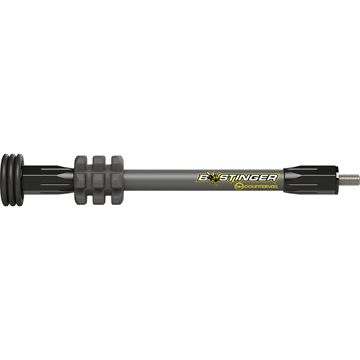 Picture of Bee Stinger Bee Stinger MicroHex Stabilizer Grey 8 in. MHX08GY