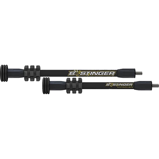 Picture of Bee Stinger Bee Stinger MicroHex Stabilizer Kit Matte Black 10 in./8 in. MHXKITN10MB