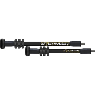 Picture of Bee Stinger Bee Stinger MicroHex Stabilizer Kit Matte Black 10 in./8 in. MHXKITN10MB
