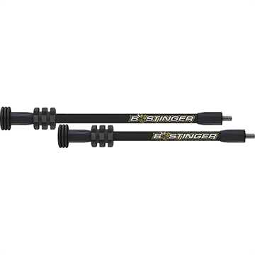 Picture of Bee Stinger Bee Stinger MicroHex Stabilizer Kit Matte Black 12 in./10 in. MHXKITN12MB