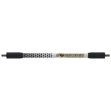 Picture of Bee Stinger Bee Stinger MicroHex V-Bar Black/White 15 in MHXTARVBV215