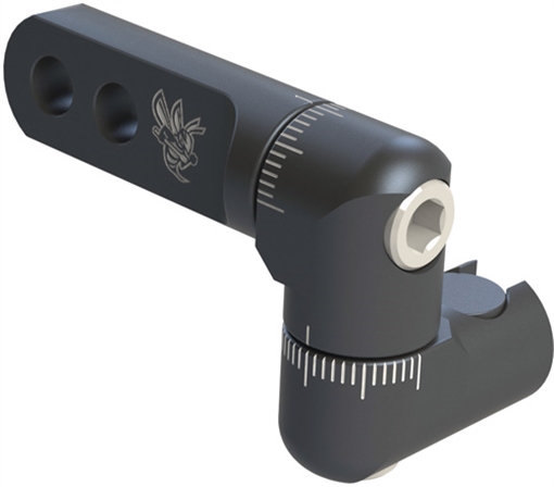 Picture of Bee Stinger Bee Stinger Side Bar Elite Mount Black w/o Front Quick Disconnect BSSBAERQD