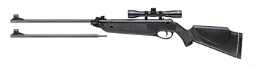 Picture of Beeman Black Club Combo Spring Piston 22 1rd Shot Black Black Receiver Black Scope 4x32mm 1022