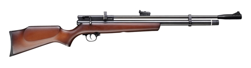 Picture of Beeman Chief II Pre-Charged Pneumatic 177 Pellet 10+1 Shot Black Black Receiver European Hardwood 1327