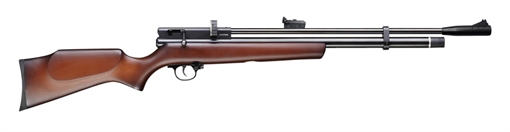 Picture of Beeman Chief II Pre-Charged Pneumatic 22 Pellet 10+1 Shot Black Black Receiver, European Hardwood Stock 1328