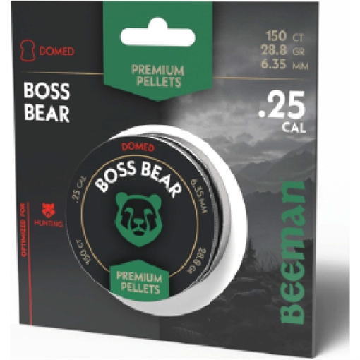 Picture of Beeman Beeman Boss Bear Domed Pellets .25 150 ct. BDM25