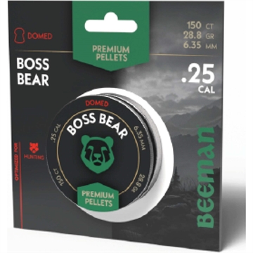 Picture of Beeman Beeman Boss Bear Domed Pellets .25 150 ct. BDM25