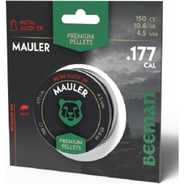 Picture of Beeman Mauler Metal Alloy Tip Pellets .177 150 ct. BAT77