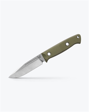 Picture of Benchmade Bushcrafter OD Green G10 Drop-point    163-1