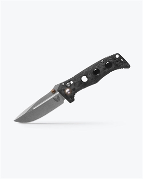 Picture of Benchmade Mini Adamas Marbled Carbon Fiber Drop-point 273-03