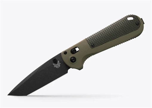 Picture of BENCHMADE 431BK-1 GREEN/FOREST REDOUBT AXIS TANTO OAL 8.27 IN BLADE OLA 3.53 IN FOLDER 431BK1
