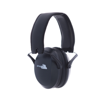 Picture of Benchmaster Rifleman Low Impact Passive Ear Muffs 22dB Black RFLIBBX