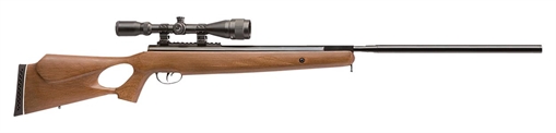 Picture of Benjamin Sheridan Trail NP XL1500, Air Rifle, .177 Pellet, Brown Finish, Wood Stock, Break Barrel, with 3-9x40 Scope, Single Shot, 1500 Feet Per Second BT1500WNP